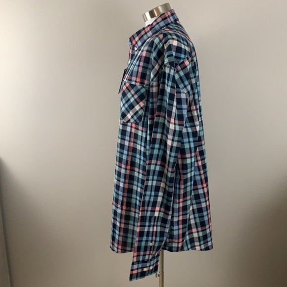 PENGUIN NWT MEN’S PLAID LIGHTWEIGHT‎ SHIRT SIZE XXL - Picture 4 of 7